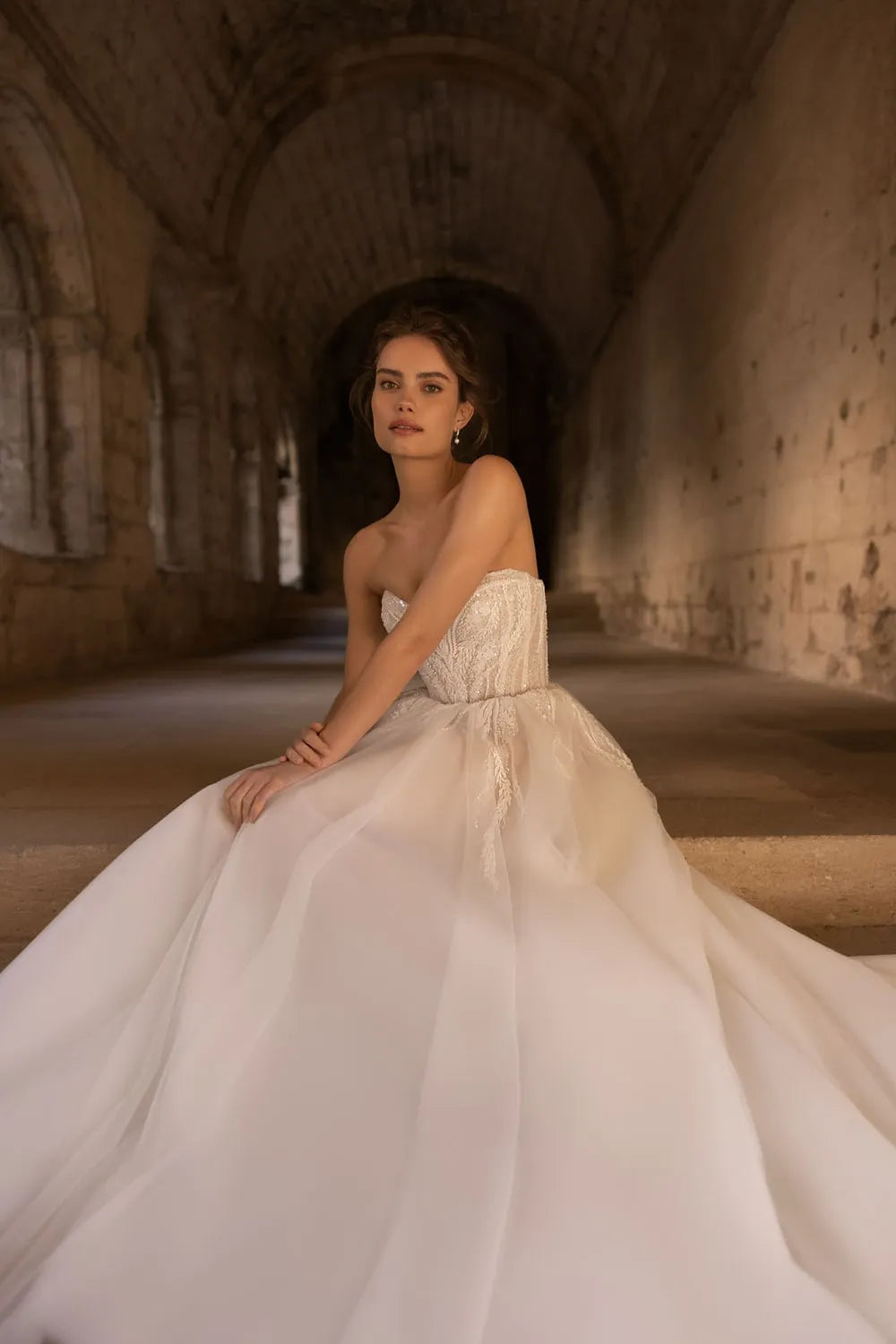 marigold bridesmaid dress david's bridal Desert Wedding Dress by Eva Lendel